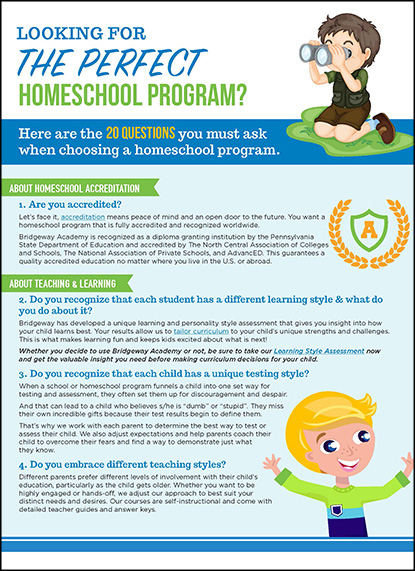 , Choosing a Homeschool Program