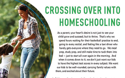 Crossing Over Into Homeschooling