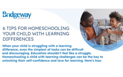 6 Tips for Homeschooling Your Child With Learning Differences