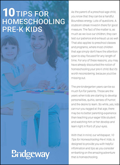, 10 Tips for Homeschooling Pre-K Kids