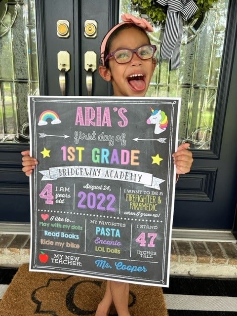 Back-to-School Student Spotlight Aria Cook 1st-Grader Wise Beyond Her Years, Back-to-School Student Spotlight: Aria Cook, a 1st-Grader Wise Beyond Her Years