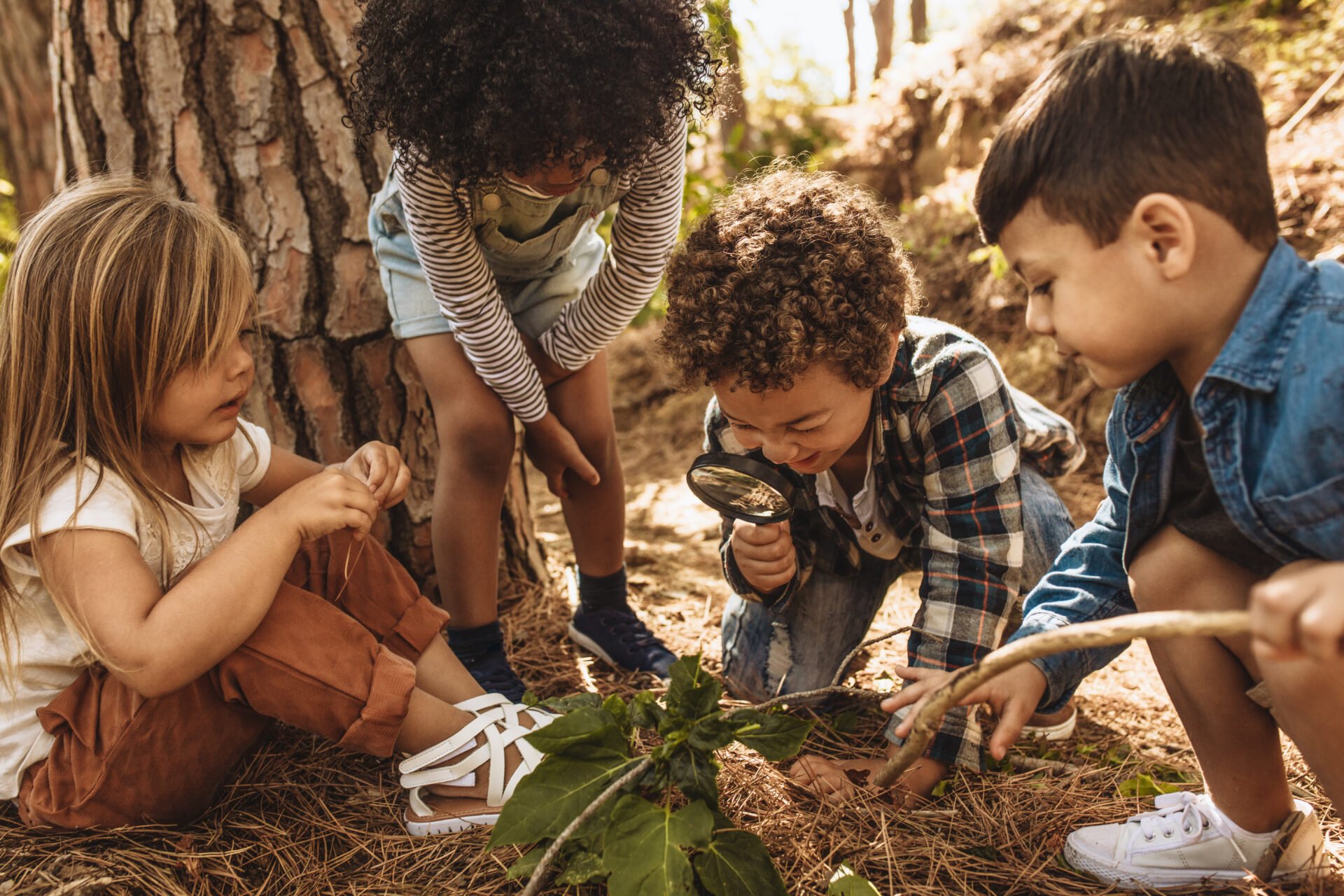 Kids can learn through discovery and adventure with Bridgeway Curriculum Kits